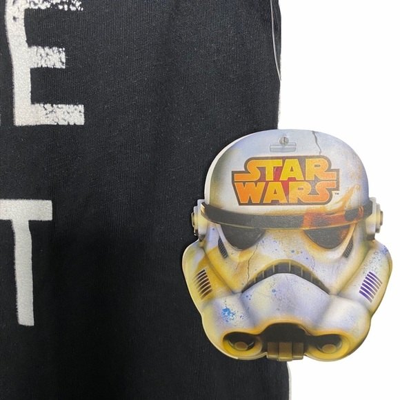 Star Wars Dark Side Made Me Do It Darth Vader Black T-Shirt Small S Fandom - Picture 6 of 8